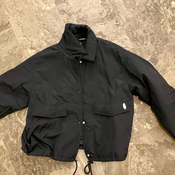 $178 MSRP FREE PEOPLE OFF THE BLEACHERS COACHES JACKET NEW SIZE XL - Picture 4 of 6